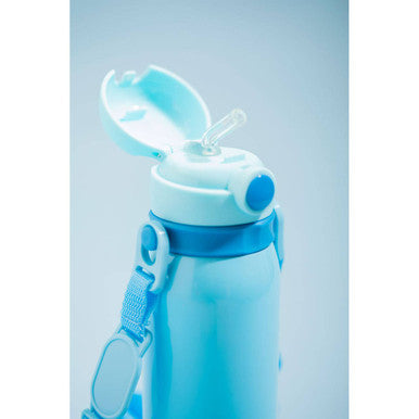 Orsina Mimo Kids Water Bottle | 450ml Insulated Stainless Steel – Blue
