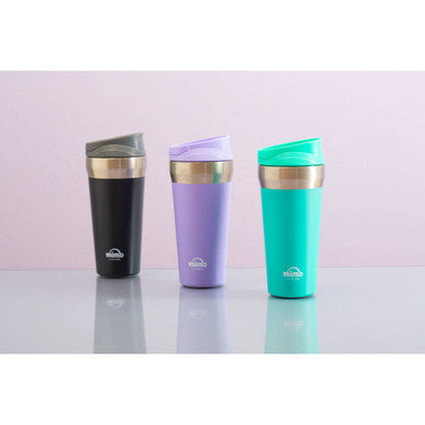 Orsina Lilac Travel Mug – 380ml Double-Walled Stainless Steel Cup