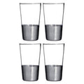 Orsina Apollo Highball Glasses – Set of 4 Vertical Patterned Glassware