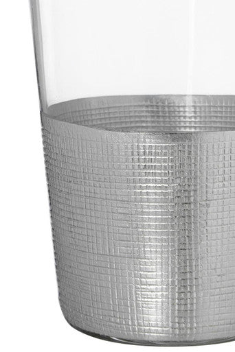 Orsina Apollo Highball Glasses – Set of 4 Vertical Patterned Glassware