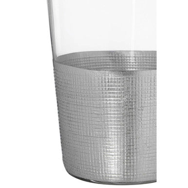 Orsina Apollo Highball Glasses – Set of 4 Vertical Patterned Glassware