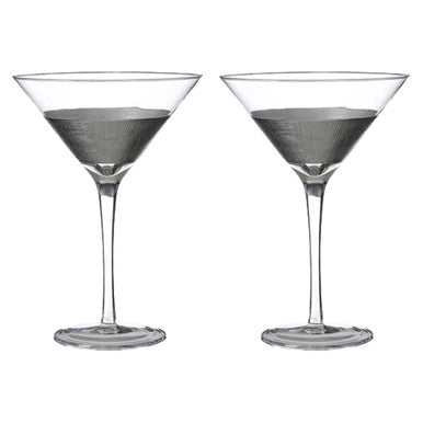 Orsina Apollo Cocktail Glasses – Set of 2 Modern 250ml Glassware