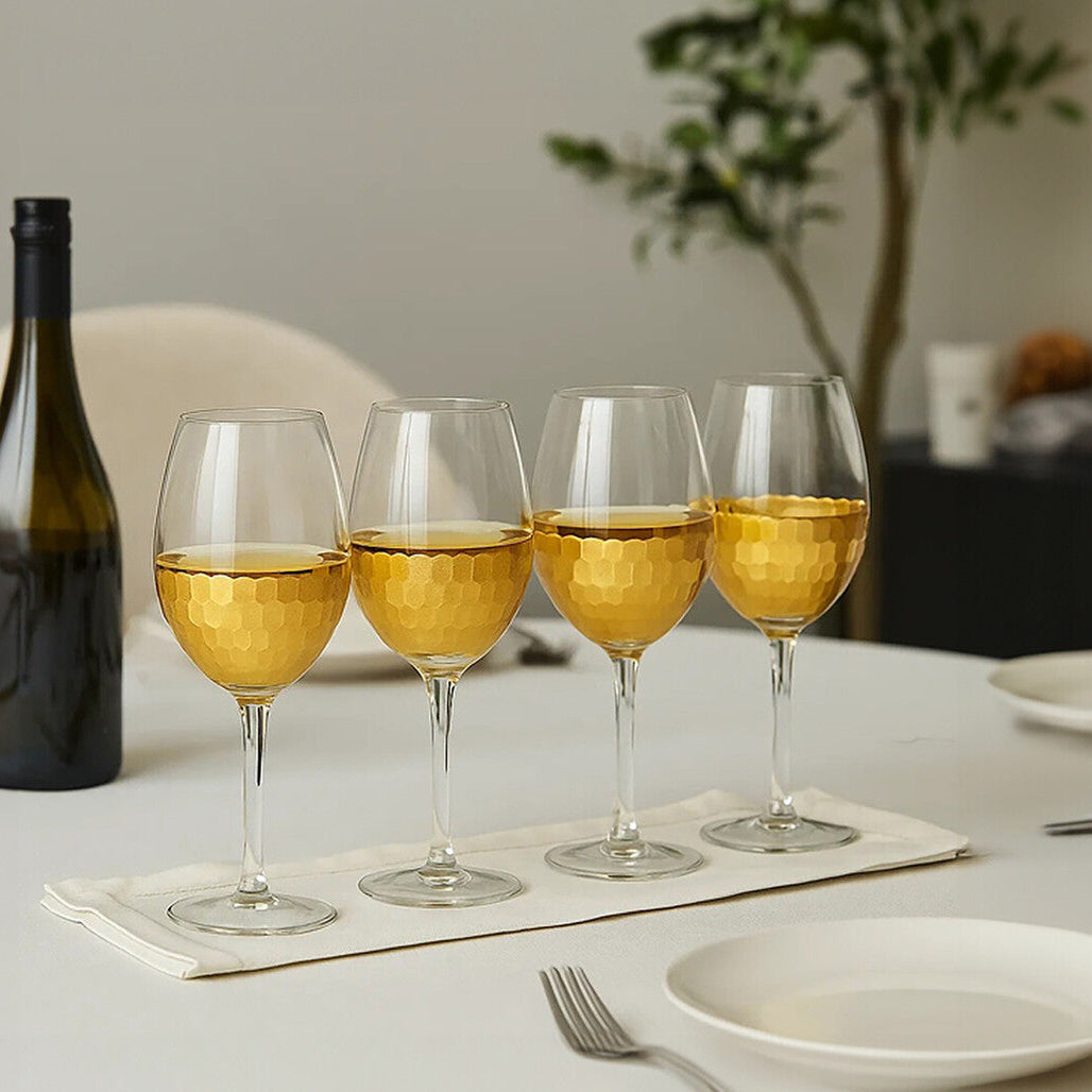 Orsina Astrid Large Red Wine Glasses – 500ml Modern Stemware Set of 4