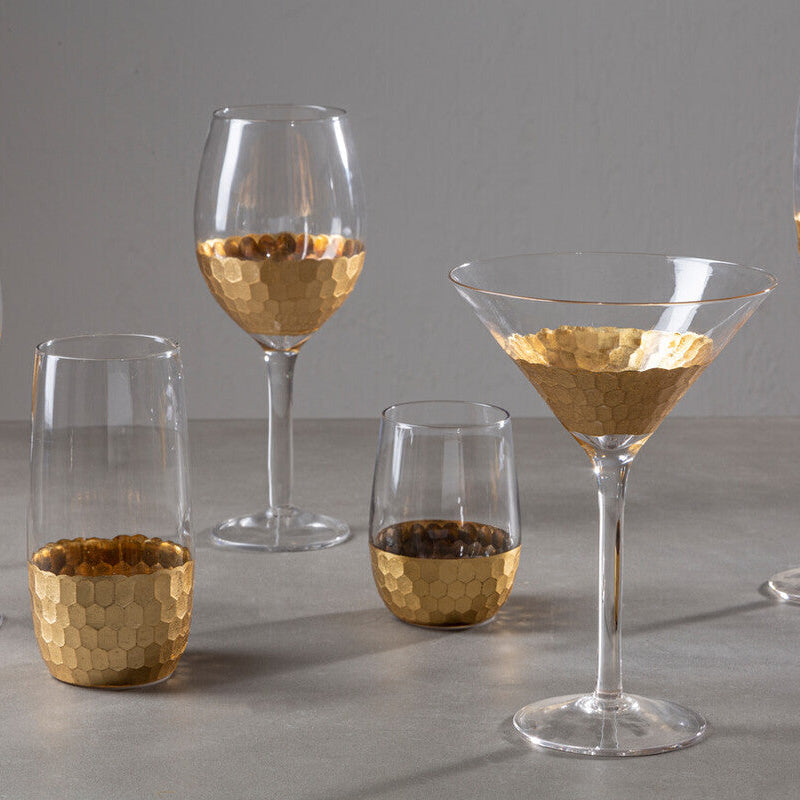 Orsina Astrid Small Wine Glasses – 300ml Modern Glassware Set of 4