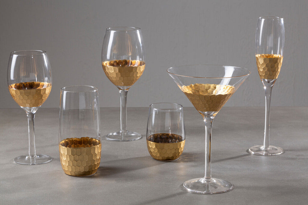 Orsina Astrid Small Wine Glasses – 300ml Modern Glassware Set of 4