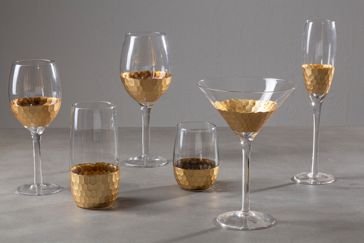 Orsina Astrid Small Wine Glasses – 300ml Modern Glassware Set of 4