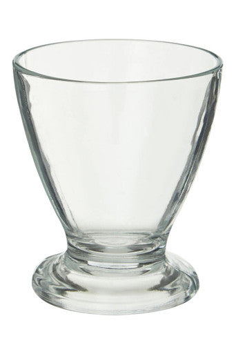 Orsina Torta Glass Sundae Dishes – Set of 4 Clear 280ml Dessert Bowls