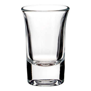 Orsina Euri Clear Shot Glasses – 35ml Soda-Lime Glass Barware, Set of 6