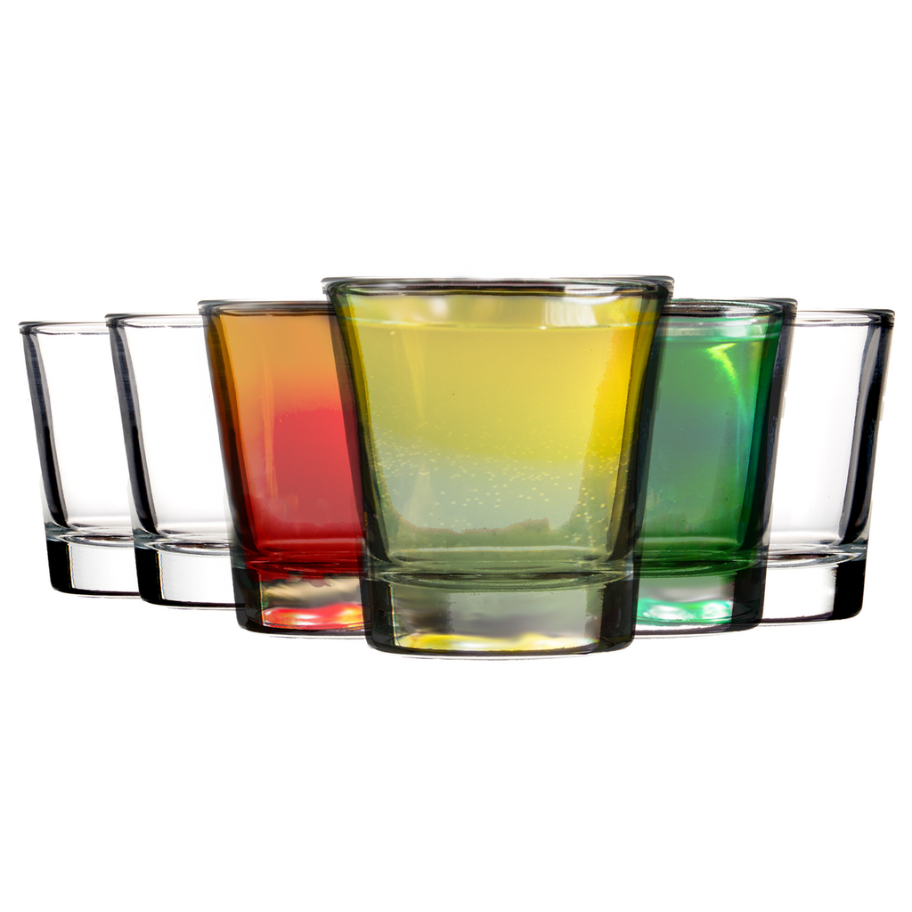 Orsina Euri Shot Glasses - Set of 6 Clear 50ml Soda-Lime Glassware