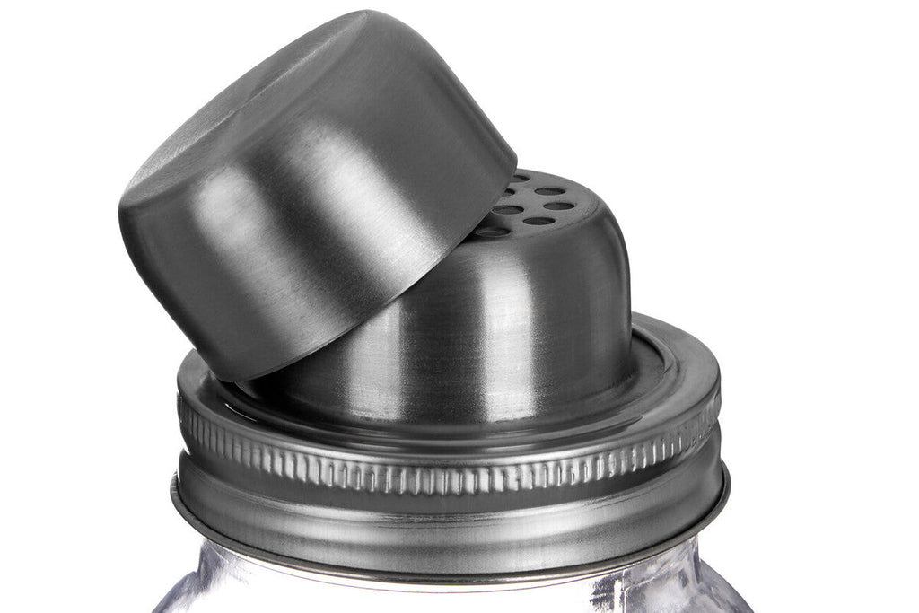 Orsina Ara 3-Piece Glass Cocktail Shaker Jar with Jigger – 800ml