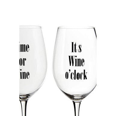 Orsina Verity Large Wine Glasses – Set of 2 Clear 750ml Stemware