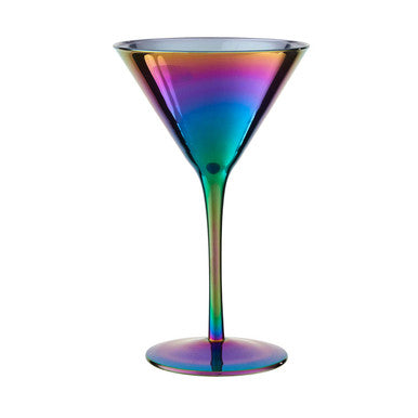 Orsina Aurora Cocktail Glasses – Set of 2 Stemmed Martini Glassware