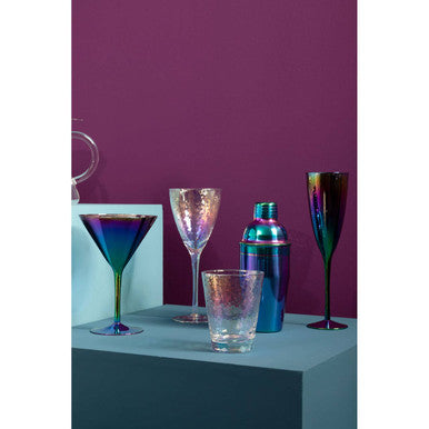 Orsina Aurora Cocktail Glasses – Set of 2 Stemmed Martini Glassware