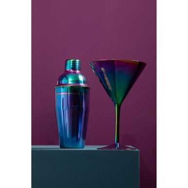 Orsina Aurora Cocktail Glasses – Set of 2 Stemmed Martini Glassware