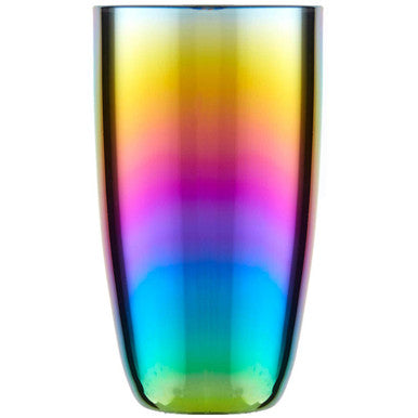 Orsina Aurora Iridescent Hi Ball Glasses – Set of 4 Tall Tumblers