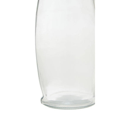 Orsina Dayla 550ml Glass Water Bottle | Airtight Metal Lid & Carafe