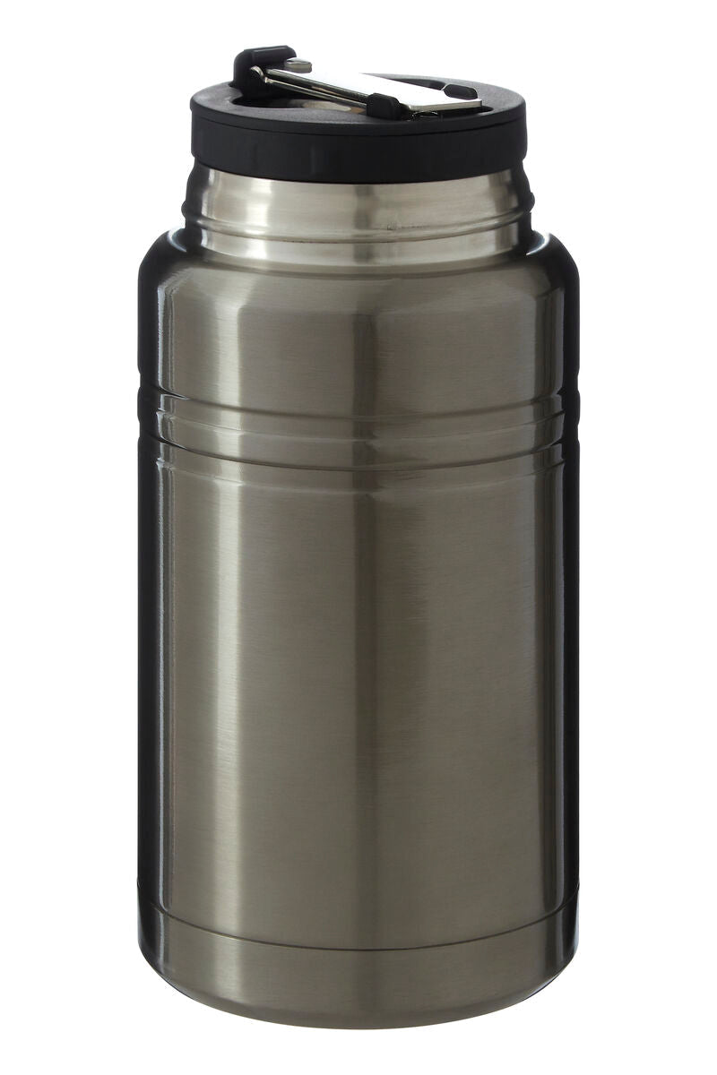 Orsina Manhattan Food Flask – Insulated Leakproof Thermal Jar, Grey