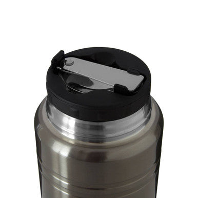 Orsina Manhattan Food Flask – Insulated Leakproof Thermal Jar, Grey