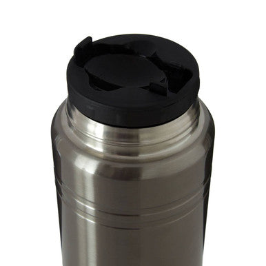 Orsina Manhattan Food Flask – Insulated Leakproof Thermal Jar, Grey