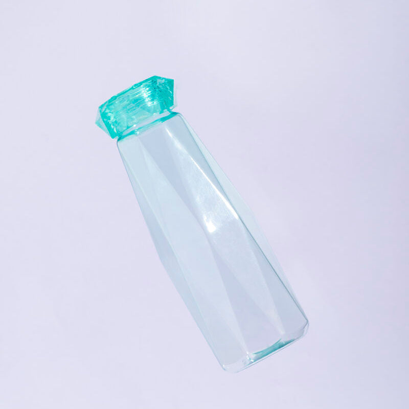 Orsina Teal Water Bottle – Textured Diamond Grip AS Plastic Flask