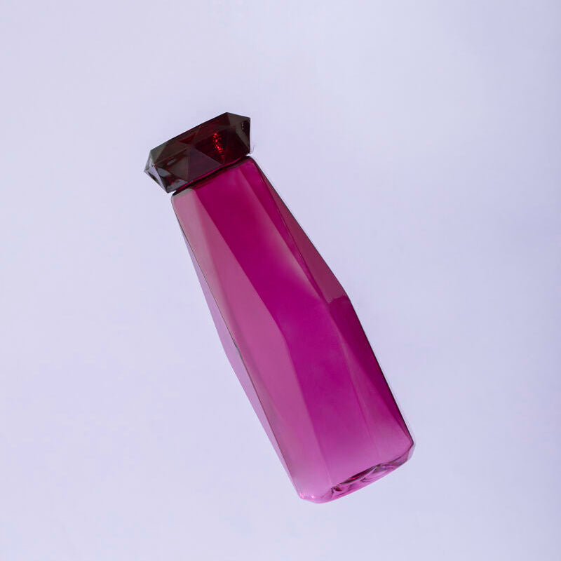 Orsina Mimo Deep Pink Water Bottle – Diamond Textured AS Plastic