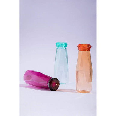 Orsina Mimo Deep Pink Water Bottle – Diamond Textured AS Plastic