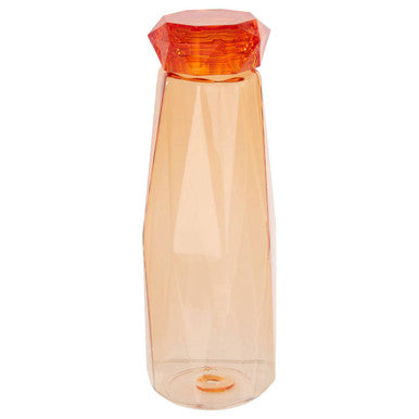 Orsina Coral Water Bottle – Textured Orange AS Plastic Drinking Bottle