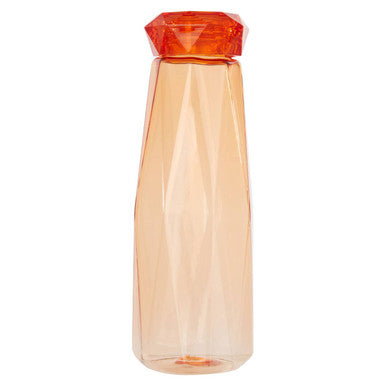 Orsina Coral Water Bottle – Textured Orange AS Plastic Drinking Bottle