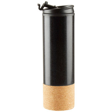 Orsina Mimo Black Double Wall Travel Mug – Insulated Commuter Tumbler