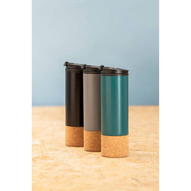 Orsina Mimo Black Double Wall Travel Mug – Insulated Commuter Tumbler
