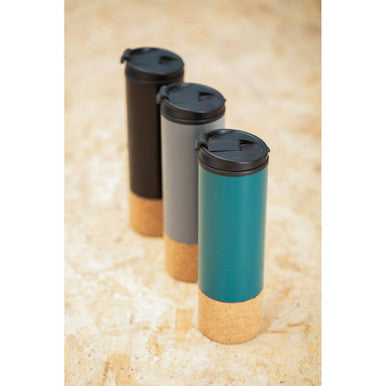 Orsina Mimo Black Double Wall Travel Mug – Insulated Commuter Tumbler