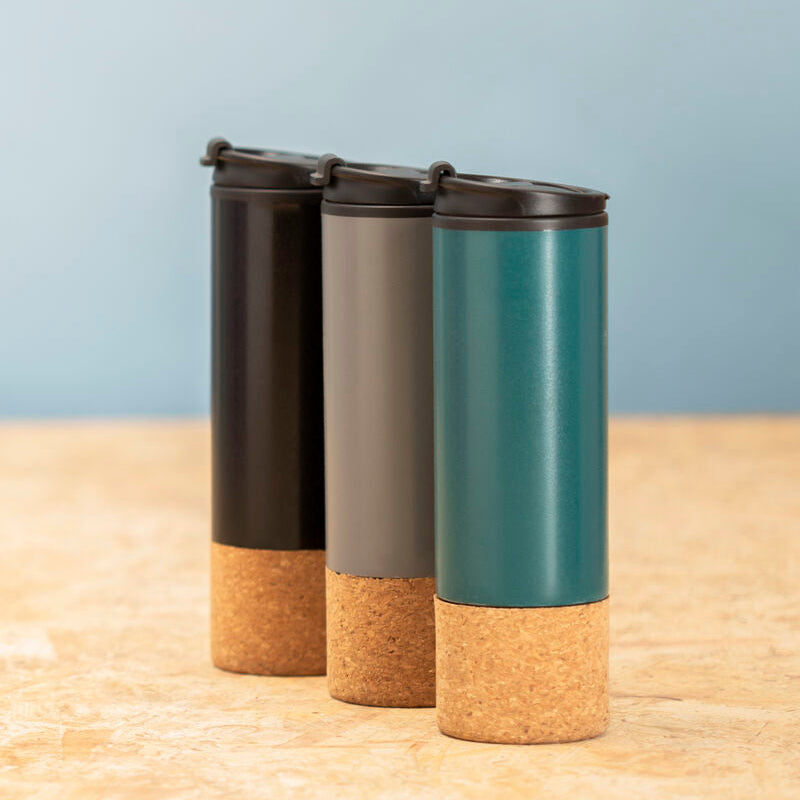Orsina Mimo Travel Mug – Dark Green Insulated Double Wall Coffee Cup
