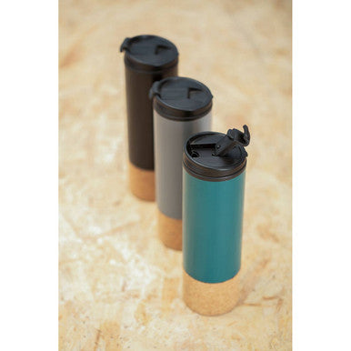 Orsina Mimo Travel Mug – Dark Green Insulated Double Wall Coffee Cup