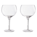 Orsina Mila Set of 2 Clear Copa Gin Glasses – Large Round Barware