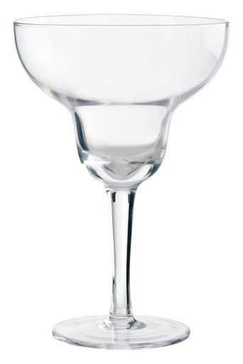 Orsina Mila Margarita Glasses – Set of 2 Clear Glass Cocktail Barware