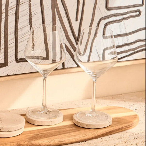 Orsina Mila Tapered Gin Glasses - Set of 2 Crystal Stemware