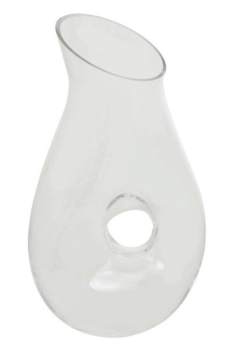 Orsina Mila 1500ml Clear Glass Decanter with Cut-Out Handle