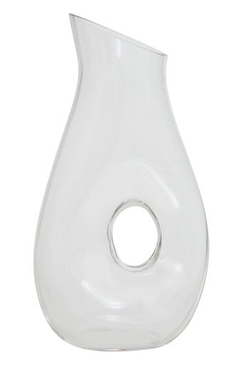 Orsina Mila 1500ml Clear Glass Decanter with Cut-Out Handle
