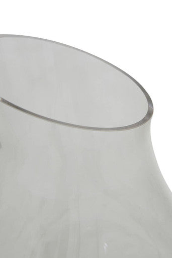 Orsina Mila 1500ml Clear Glass Decanter with Cut-Out Handle