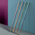 Orsina Iridescent Stainless Steel Drinking Straws – Oil Slick Set of 4