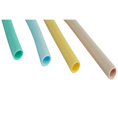Orsina Reusable Silicone Straws - Set of 4 BPA-Free with Case & Brush