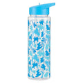 Orsina Mimo Blue Shark Water Bottle | 680ml Leak-Proof Straw Bottle