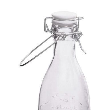Orsina Dayla Embossed Glass Water Carafe and 4 Tumbler Serving Set