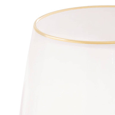 Orsina Nomi Gold Leopard Curved Tumbler | Luxury Glass Drinkware
