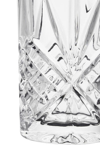 Orsina Beaufort Crystal Highball Glasses – Set of 4 Clear Barware