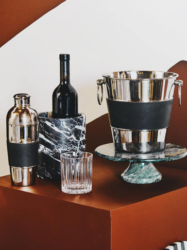 Orsina Beaufort Crystal Large Tumblers – 350ml Fluted Glassware Set of 4
