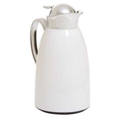Orsina Morar White Vacuum Jug – Insulated Thermal Coffee Carafe
