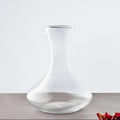 Orsina Ambra Clear Glass Wine Decanter – Curved Aerating Silhouette