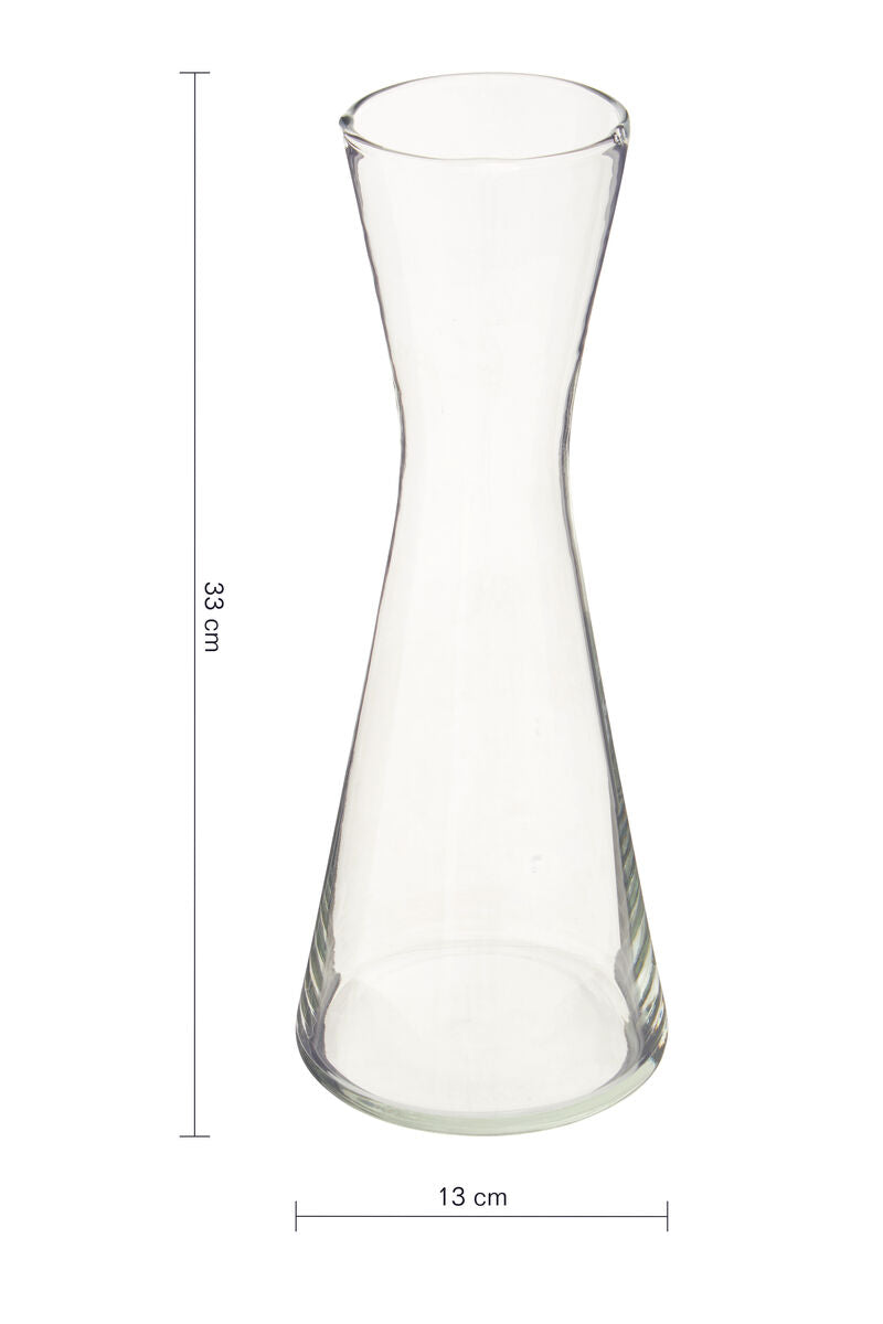 Orsina Ambra Clear Glass Carafe – Minimalist Serving Decanter