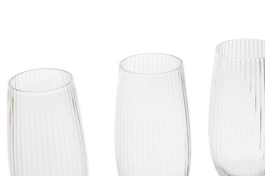 Orsina Lyle Champagne Flutes – Set of 4 Elegant Glassware for Toasts